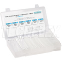 TechFlex HSK3-CL-K Shrinkflex 3:1 Heatshrink Tubing Kit - Clear - 6 Cuts/Sizes