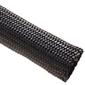 Techflex NMN0.50 1/2-Inch Military Grade Nylon Multifilament Sleeving - Black - 250-Foot