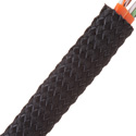 Photo of Techflex NRN0.50 1/2-Inch Flexo Noise Reduction Biaxially Braided Hybrid Sleeving - Black - 250-Foot