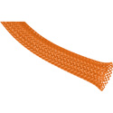 Photo of Techflex PTN-3.00NO Flexopet 3 Inch Expandable Tubing- 100 Foot Spool - Neon Orange