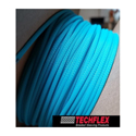 Photo of Techflex PTN0.25 1/4-Inch Flexo PET Expandable Tubing - Teal Blue - 200-Foot
