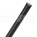 Photo of Techflex PTN0.38 3/8-Inch Flexo PET Expandable Tubing - Black - 500-Foot