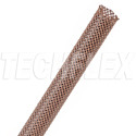 Photo of Techflex PTN0.38 3/8-Inch Flexo PET Expandable Tubing - Brown - 125-Foot