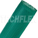 Techflex PTN2.50GN Flexo PET - 2 1/2 Inch Green - General Purpose Expandable Braided Sleeve - 200 Foot