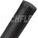 Photo of Techflex PTP1.50 1.5-Inch FLEXO PET Plus Lightly Coated & Non-Fray Expandable Sleeving - Black - 200-Foot