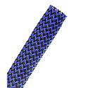 Techflex PTT0.13 1/8-Inch Flexo Tight Weave Extra Coverage & Protection - Black & Neon Blue - 225-Foot