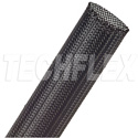 Techflex PTT1.25 1.25-Inch Flexo Tight Weave Extra Coverage & Protection - Black - 250-Foot