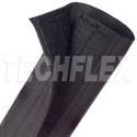 Techflex PWN6.00 6-Inch VersaWraptor Flexible Polyester Cable Sleeve - Black - 25-Foot