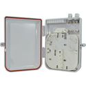 Photo of TechLogix TL-16P-DB-O Wall-Mount Fiber Distribution Box - 16 Port with Outdoor Rating (Requires Couplers)