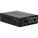 TechLogix TL-MC-1S1R 10/100/1000M Ethernet SFP Media Converter with 1 GE SFP Slot & 1 RJ45 Port