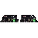 Thor Fiber F-2VD-TXRX 2-Ch Forward CVBS Video and Return RS485 Over Fiber Tx/Rx Kit - ST/PC -12 Mile Range