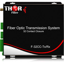 Photo of Thor F-32CC-TXRX 4 Contact Closures/TTL Over Fiber Transmitter/Receiver Kit - 32 One Way - 12.4 Miles/20km