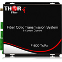 Photo of Thor F-8CC-TXRX 4 Contact Closures/TTL Over Fiber Transmitter/Receiver Kit - 8 One Way - 12.4 Miles/20km