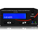 Thor Fiber H-IP-HDMI 4K HEVC IP and USB HD Video Decoder - IP Stream Input HDMI Output