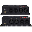 Thor Fiber 2 Bi-Directional XLR Balanced Audio over 1 Fiber Transmitter/Receiver Kit - Up to 20KM SM/3000 FT MM