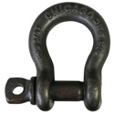 Photo of Fehr Brothers THSPA625BL 5/8-Inch Black Oxide Load-Rated Screw Pin Anchor Shackle