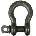 Photo of Fehr Brothers THSPA750BL 3/4-Inch Black Oxide Load-Rated Screw Pin Anchor Shackle