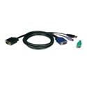 Tripp Lite P780-015 KVM USB/PS2 Cable for B040 and B042 15ft