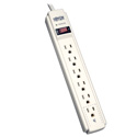 Tripp Lite 6 Outlets 4Ft cord 720 Joules Surge Suppressor Holds 3 Transformers
