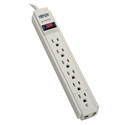 Tripp Lite 6 Outlet Surge Suppressor with Modem / Fax protection