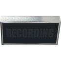 Photo of Titus LPL-HSR Low Profile Horizontal Studio Warning Light - RECORDING in Silver Tone