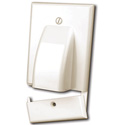 Photo of Vanco Hinged Bulk Cable Wall Plate (Single Gang Ivory)