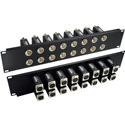 Photo of My Custom Shop Rack Mount Patchbay 16 Port BNC-XLR F-M