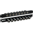 Photo of My Custom Shop Rack Mount Patchbay 8-Port BNC-XLR F-M