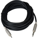 Photo of Connectronics Premium 1/4in Mono Male - Mini Mono Male Audio Cable 50ft