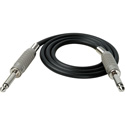 Photo of Connectronics Premium 1/4in Mono Male - 1/4in Mono Male Audio Cable 10ft