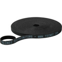 Photo of Connectronics .5in x 75ft Uni-Wrap Strap Hook & Loop - Black