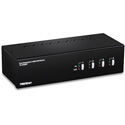 TRENDnet TK-440DP 4-Port Dual Monitor Display Port KVM Switch