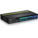 TRENDnet TPE-1020WS 10-port Gigabit Web Smart PoEplus Switch w/ 2 Shared Mini-GBIC Slots (8 PoEplus/2 SFP Version v1.1R)