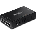 Photo of TRENDnet TPE-147GI 65 Watt 4-Port Gigabit PoE+ Injector/4x Gigabit Ports (Data in)/4x Gigabit PoE Ports (Data + PoE Out)