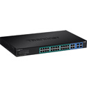 TRENDnet TPE-2840WS 24-port Gigabit Web Smart PoE Switch plus 4 SFP Slots - Manageable - (Version v2.0R)