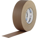 Photo of Pro Tapes 001UPCG255MTAN Pro Gaff Gaffers Tape TNGT-60 - 2 Inch x 55 Yards - Tan