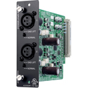 Toa D-921F Two Mic/Line Balanced 24-Bit A/D Input Module ( XLR-F Connectors)