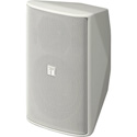 Photo of TOA F-1000WTWP Weather Resistant 70.7/100V 15-Watt 2-Way Speaker - White