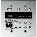 Photo of TOA MW-42BT-AM In Wall Audio Interface with Bluetooth and USB / Mic/Line Inputs