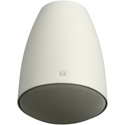 Photo of TOA PE-604WU Pendant Speaker - 70.7/100 V Transformer (60 W) and 8 Ohm- Wide-dispersion - White/UL 1480 UUMW