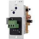 TOA U-12S Unbalanced Line Input Module Variable Mute Receive with Screw Terminals