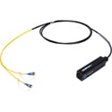 Camplex opticalCON DUO to Two (2) ST Tactical Breakout Adapter - Single Mode