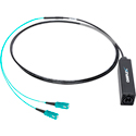 Photo of Camplex opticalCON DUO to Two (2) SC Tactical Breakout Adapter - OM3 Multimode