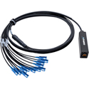 Camplex opticalCON MTP 12 to Twelve (12) SC Tactical Breakout Adapter - Single Mode