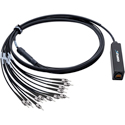Camplex opticalCON MTP 12 to Twelve (12) ST Tactical Breakout Adapter - OM4 Multimode