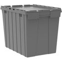 Grey Production Tote 22in x 15 in x 17in (17 gallon)