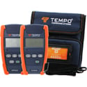 Tempo Communications SMDUALKIT IP54 Singlemode/Multimode Optical Power Meter/Stabilized Light Source Kit - 1310/1550nm