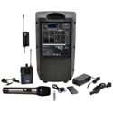 Photo of Galaxy Audio TQ8X-GTU-VHP5AB QUEST 8 Portable Wireless PA System with Wireless Handheld & Lav - 470-530 MHz