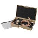 Photo of Tram TR-50 Lavalier Mic with Lectrosonics TA5F Negative Bias Tan