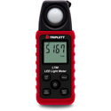 Triplett LT80 LED Light Meter - White LED Light Sources up to 40000 Fc